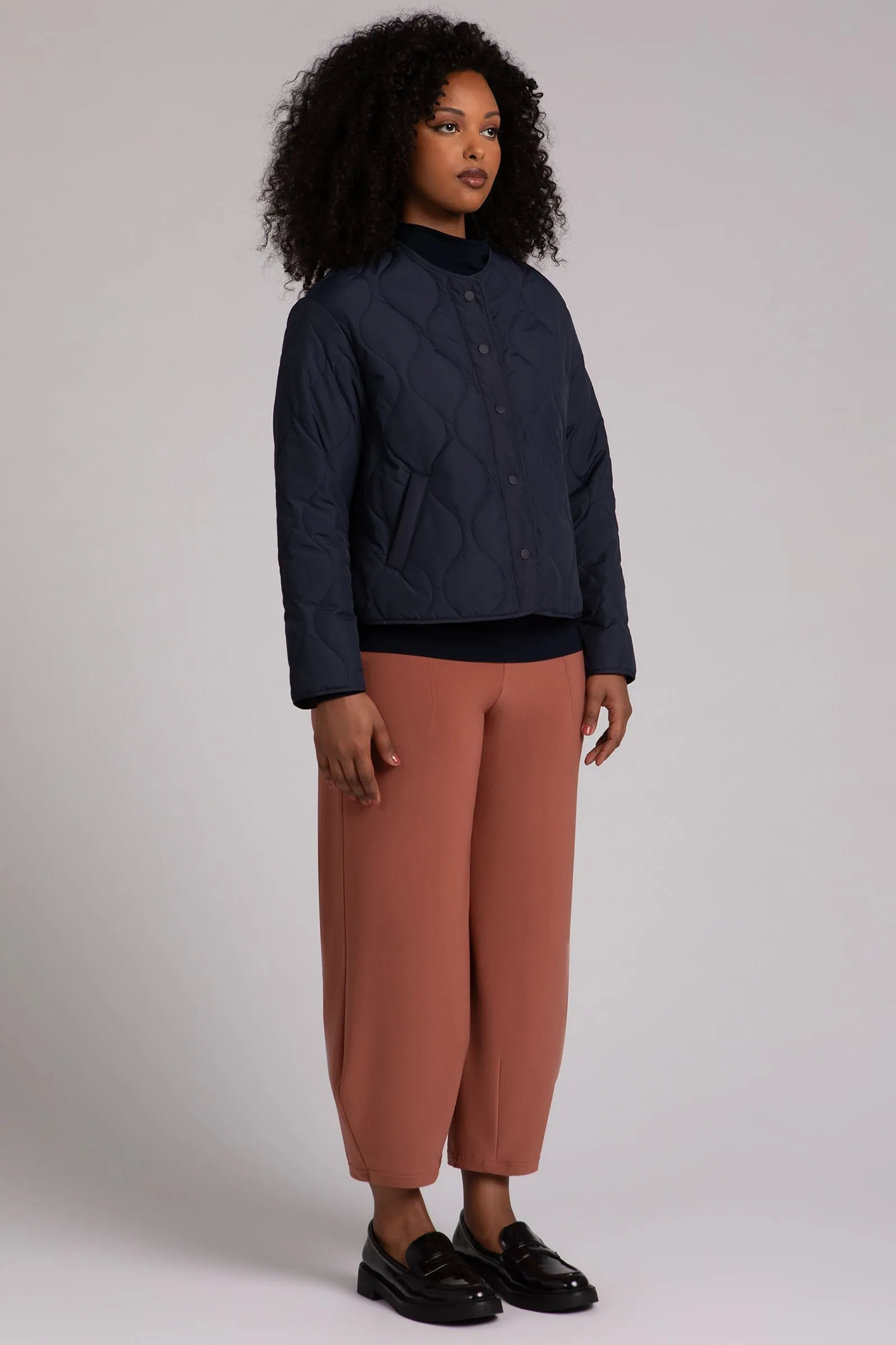 Quilted Outdoor Cardigan