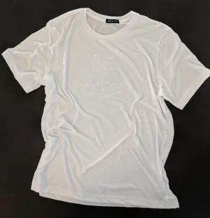 "BE" T-Shirt White