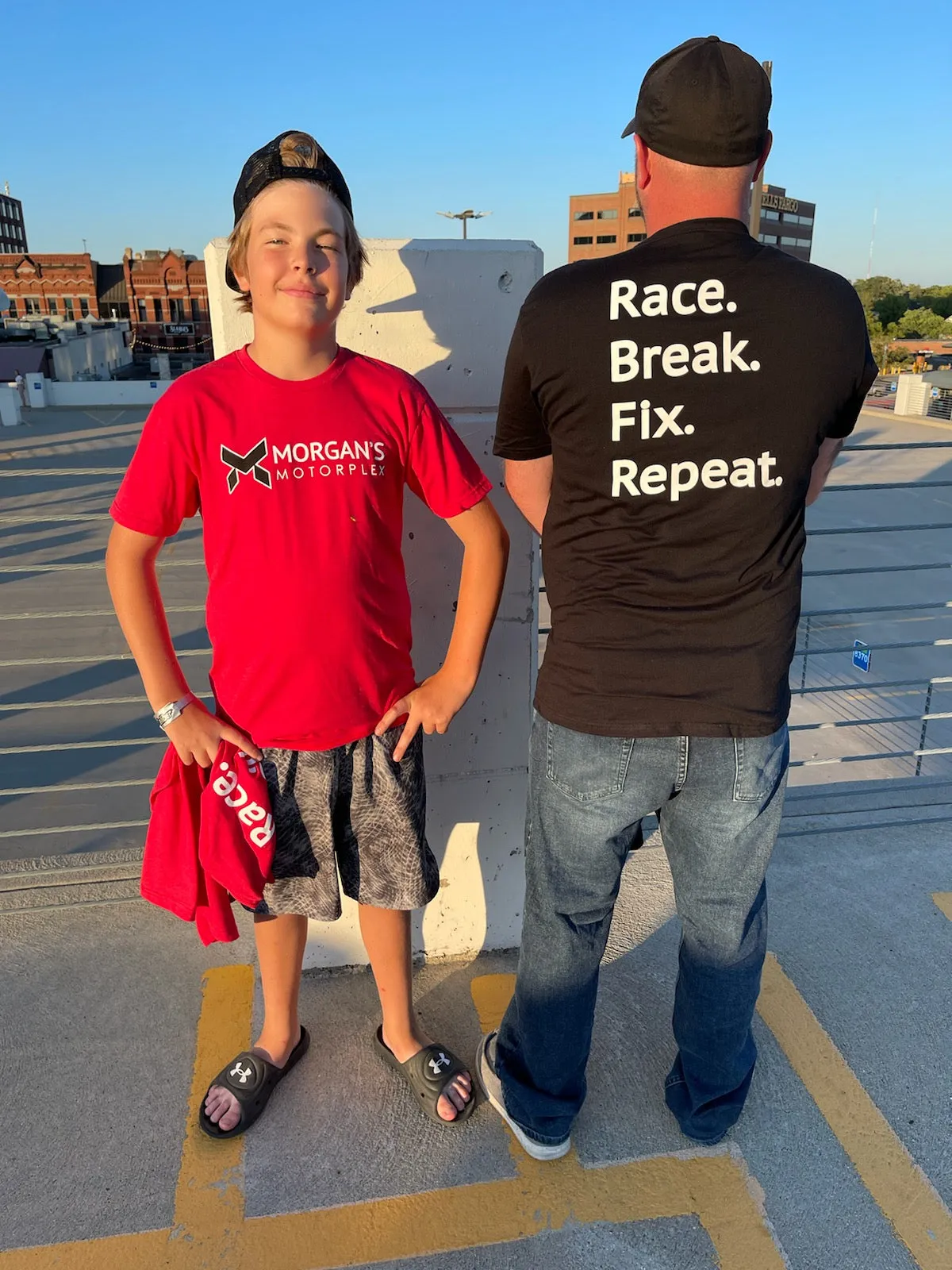 Race Break Fix Repeat T-shirt 2nd edition.