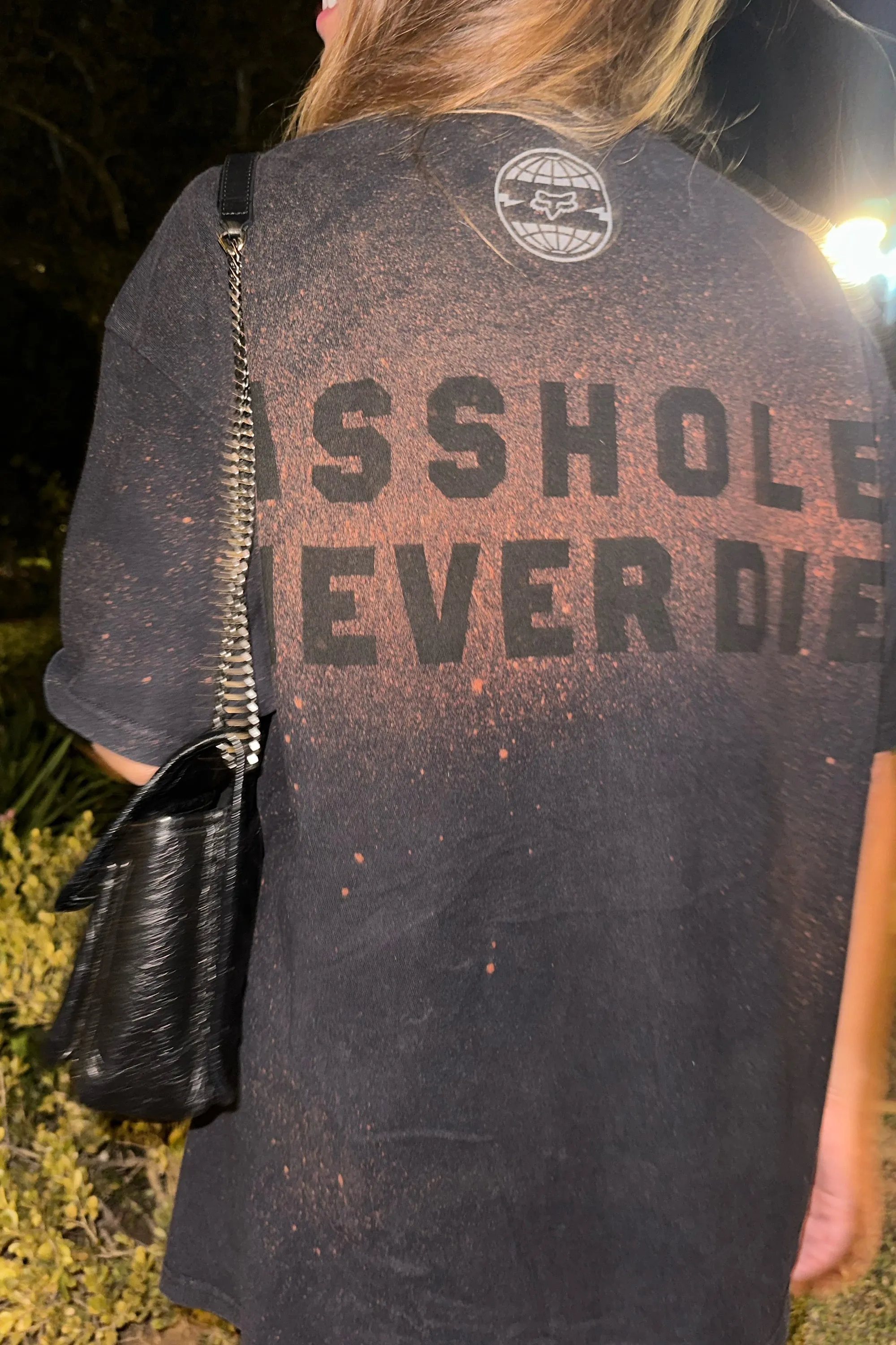 RED FOX EMBELLISHED TEE