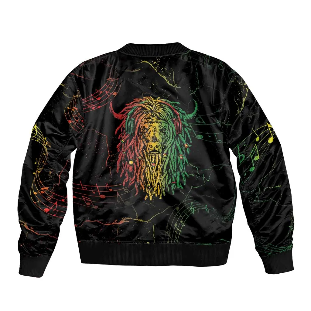 Reggae King Buffalo Soldier Bomber Jacket Honoring The Legend LT05