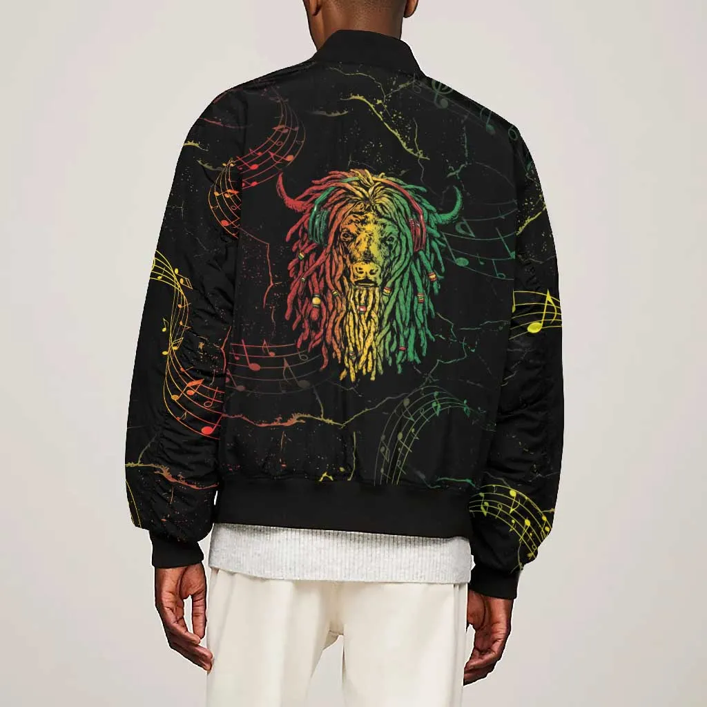 Reggae King Buffalo Soldier Bomber Jacket Honoring The Legend LT05