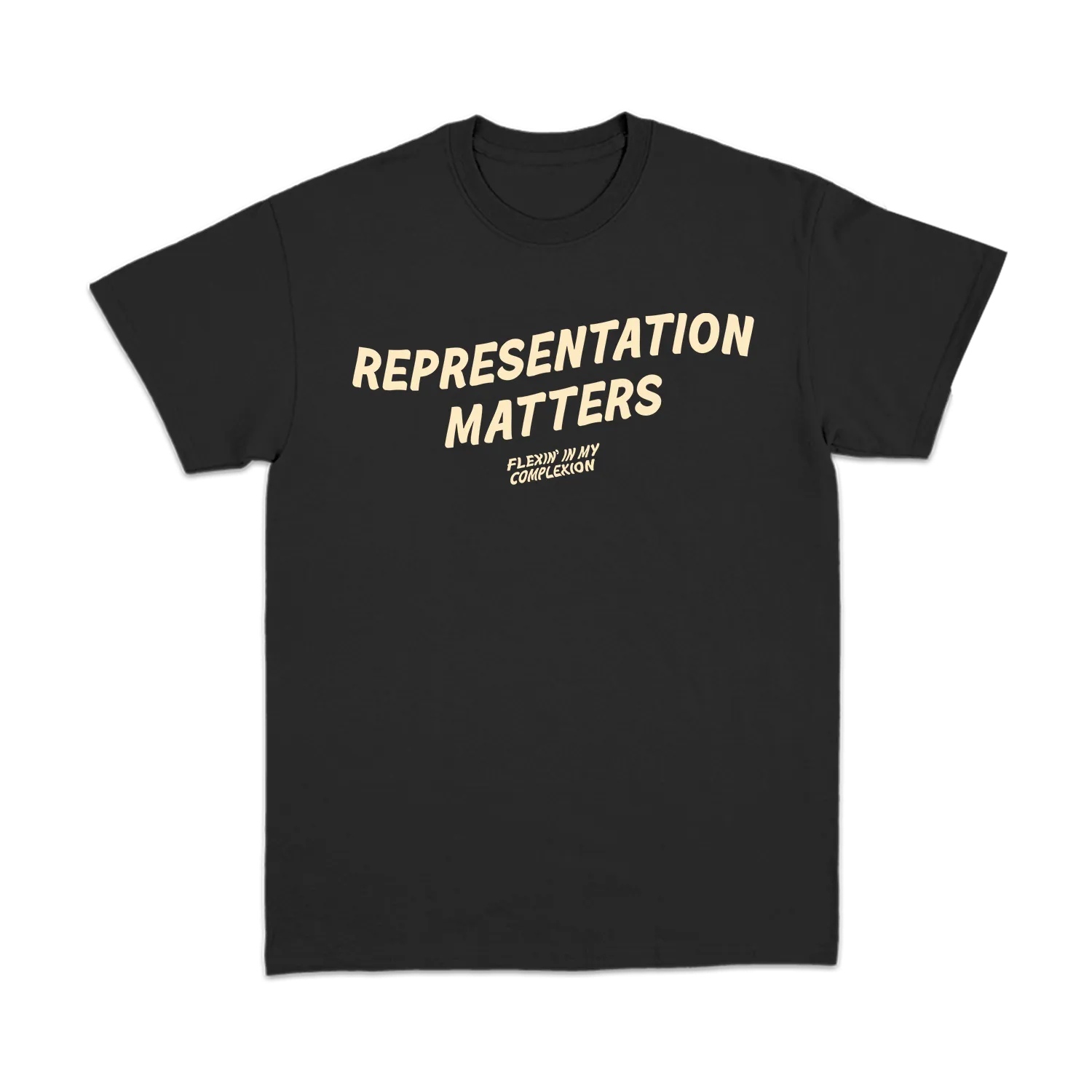 Representation Matters Black Tee