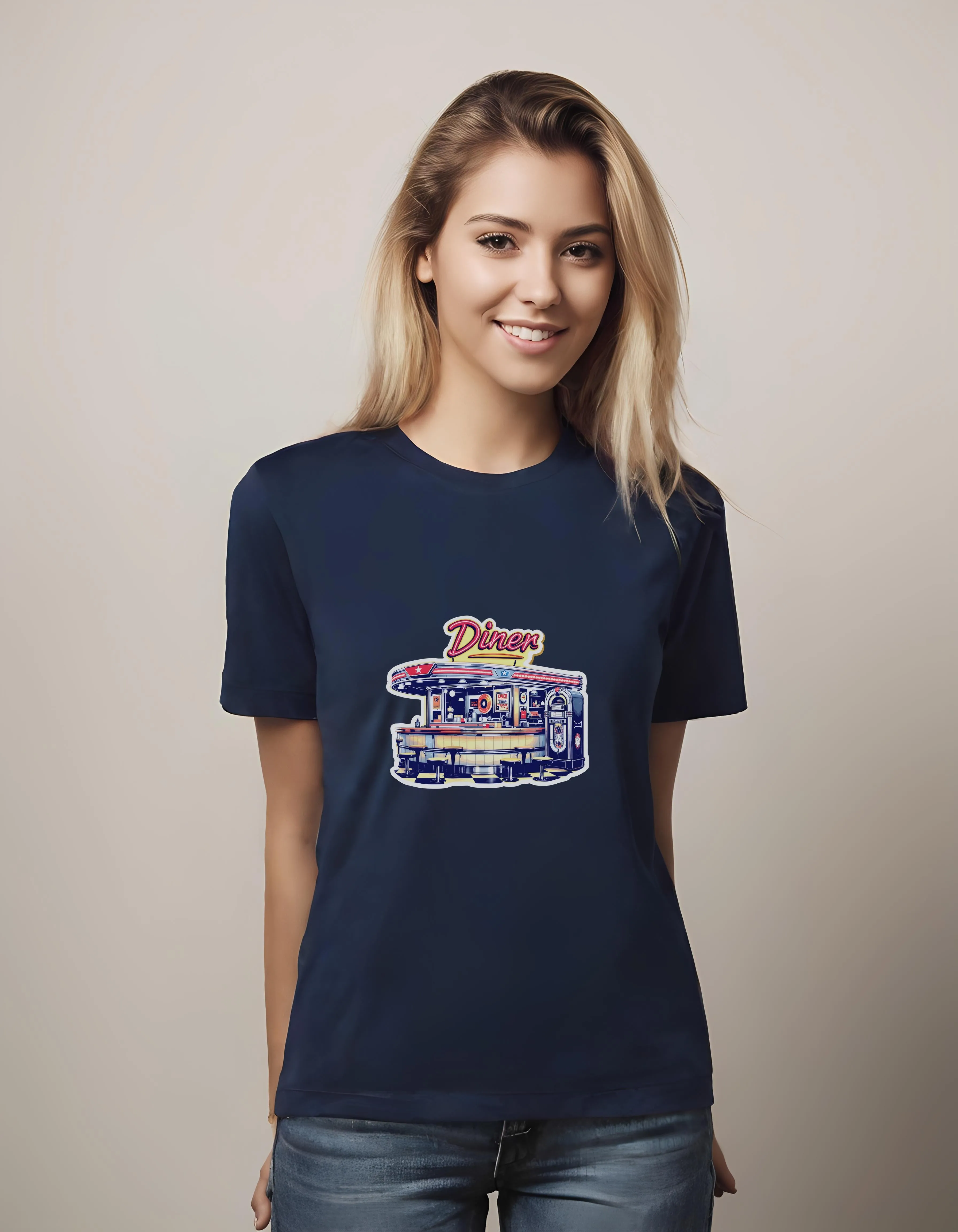 Retro Diner Delight | Classic T-Shirt (Unisex)