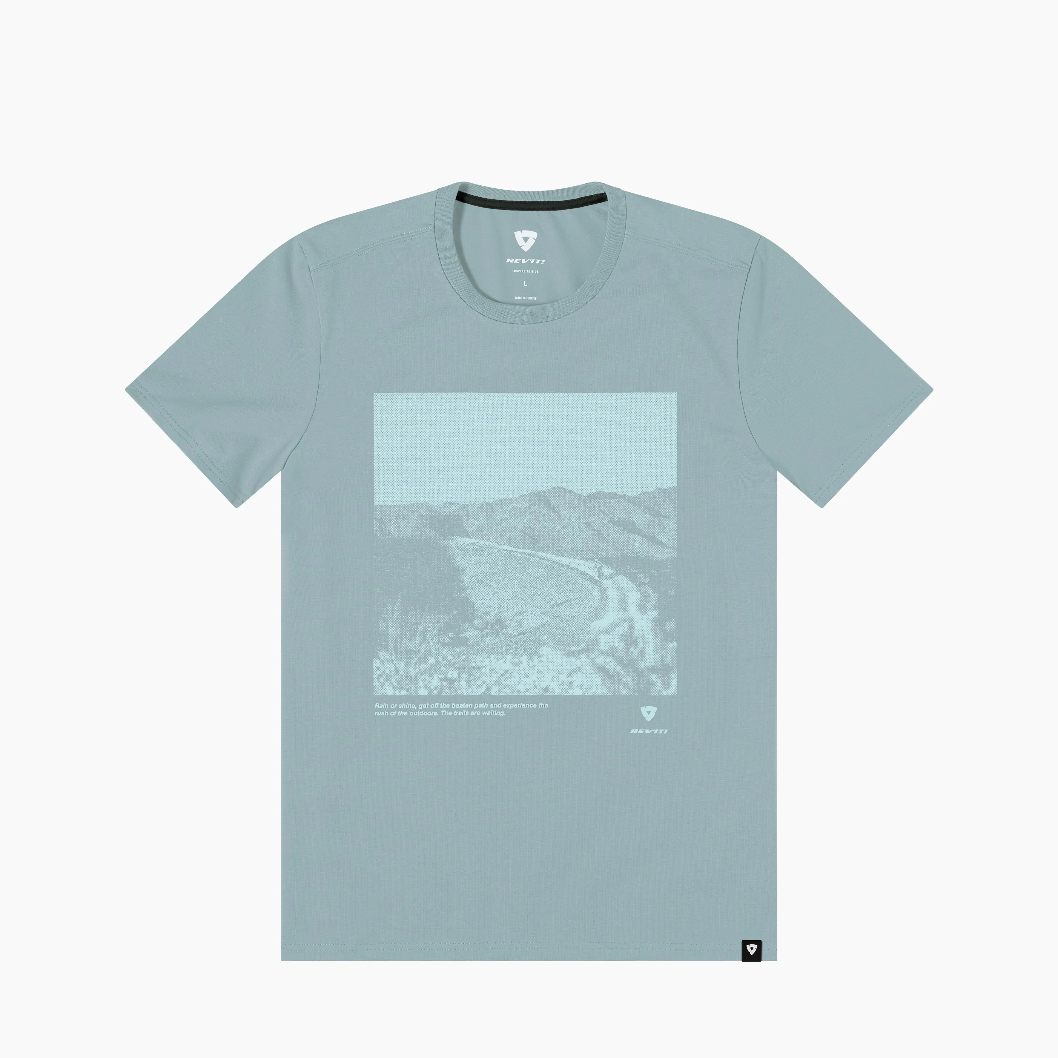 REV'IT! JAKE MEN'S T-SHIRT - LIGHT BLUE
