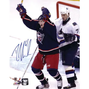 Rick Nash Autographed Columbus Blue Jackets 16X20 Photo