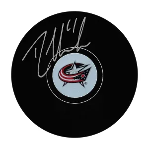 Rick Nash Autographed Columbus Blue Jackets Puck