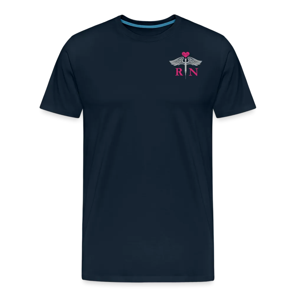 RN Nurse Flag Men's Premium T-Shirt (CK1295) updated