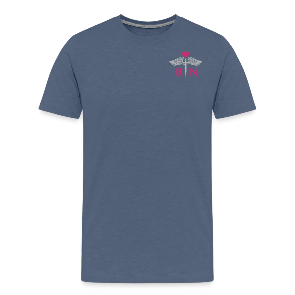 RN Nurse Flag Men's Premium T-Shirt (CK1295) updated