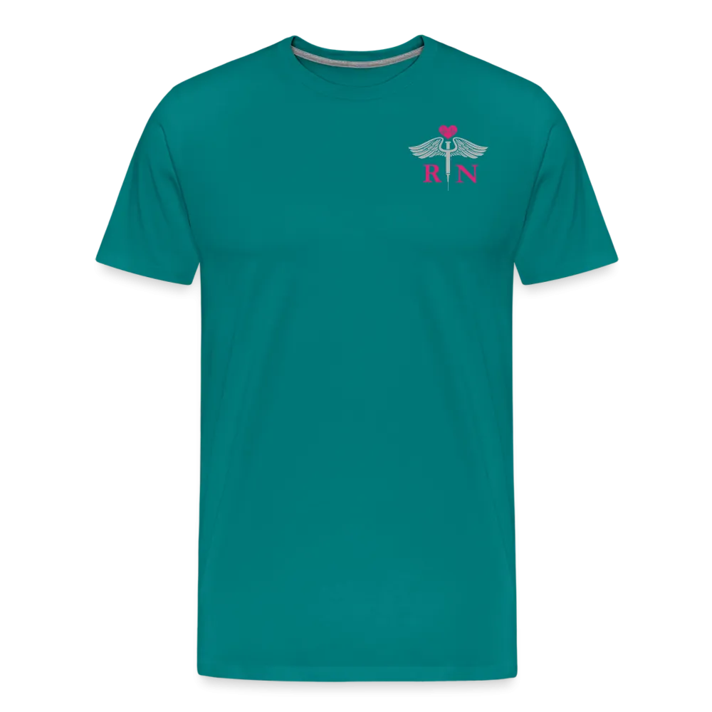 RN Nurse Flag Men's Premium T-Shirt (CK1295) updated