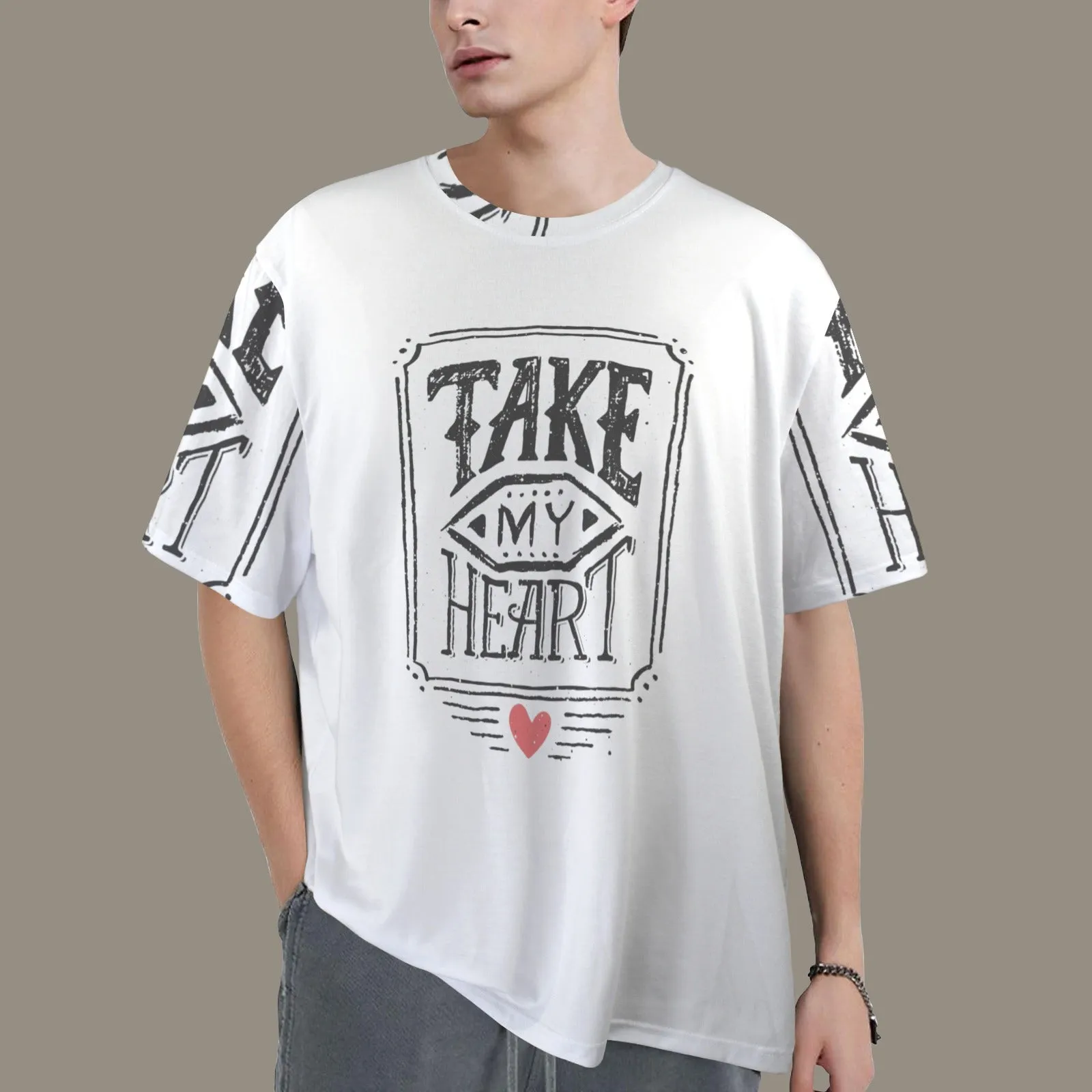 Round Neck Loose T-Shirts