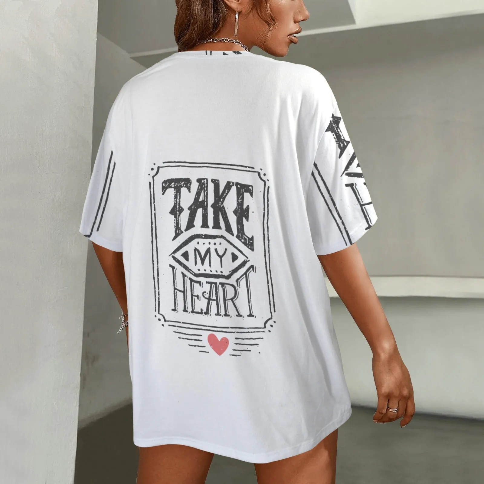 Round Neck Loose T-Shirts