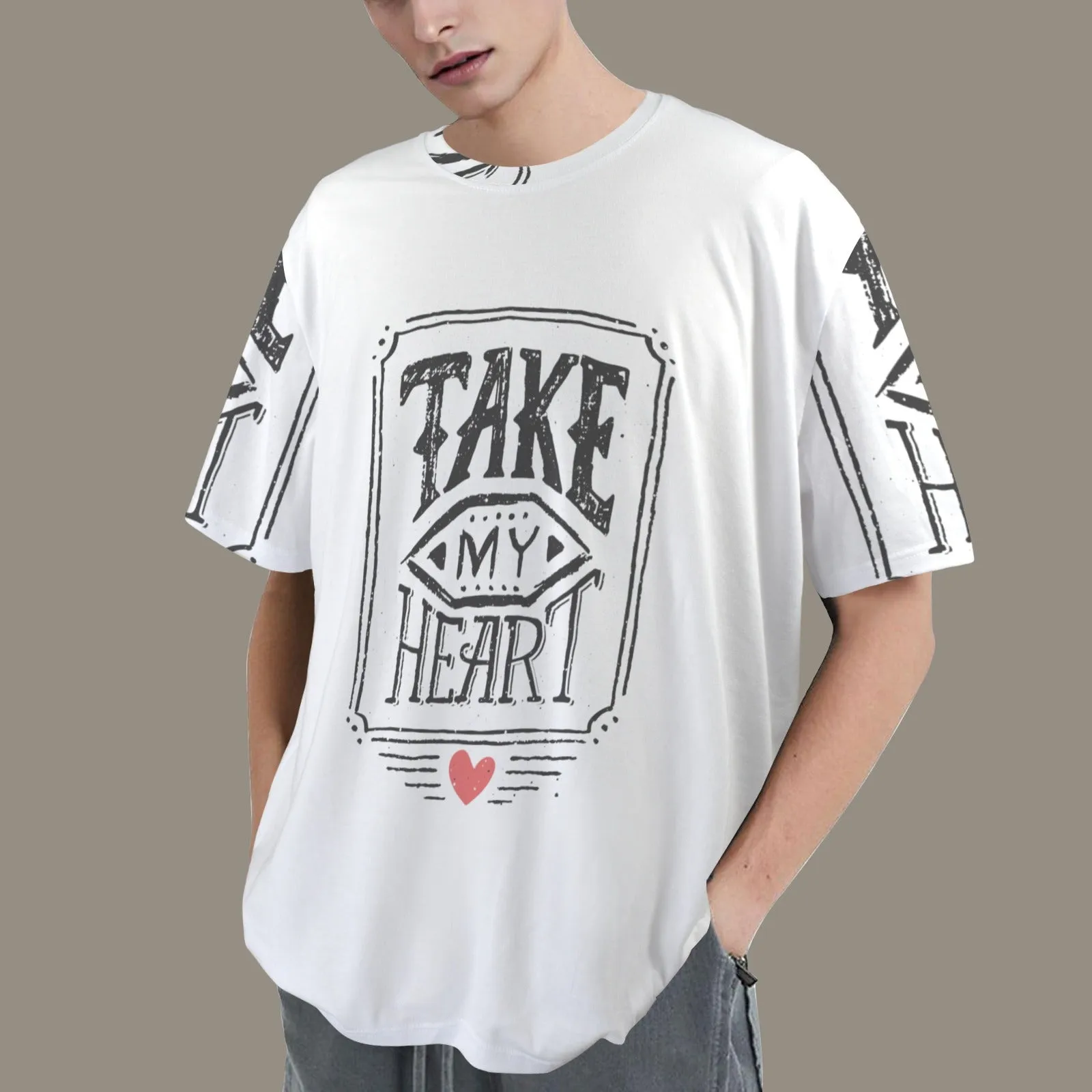 Round Neck Loose T-Shirts