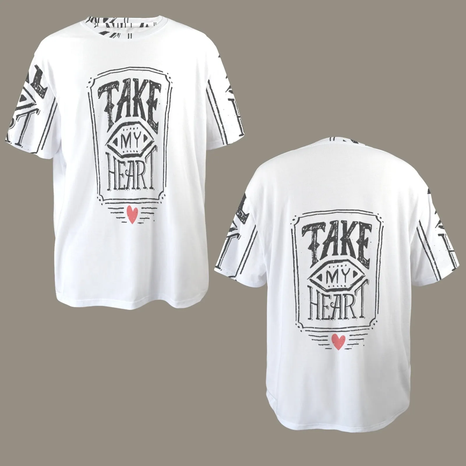 Round Neck Loose T-Shirts