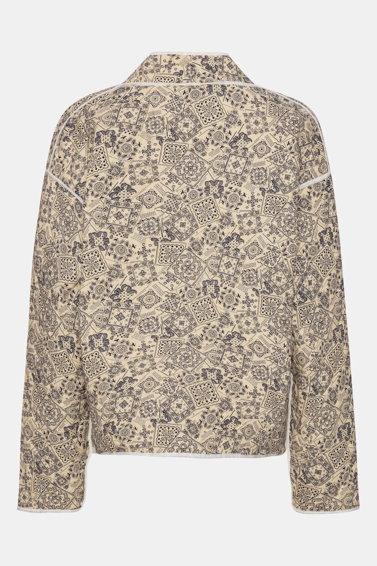 SagaIC Jakke - Blåt Print