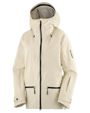 Salomon Women's Absolute 3L Snow Jacket - Turtledove