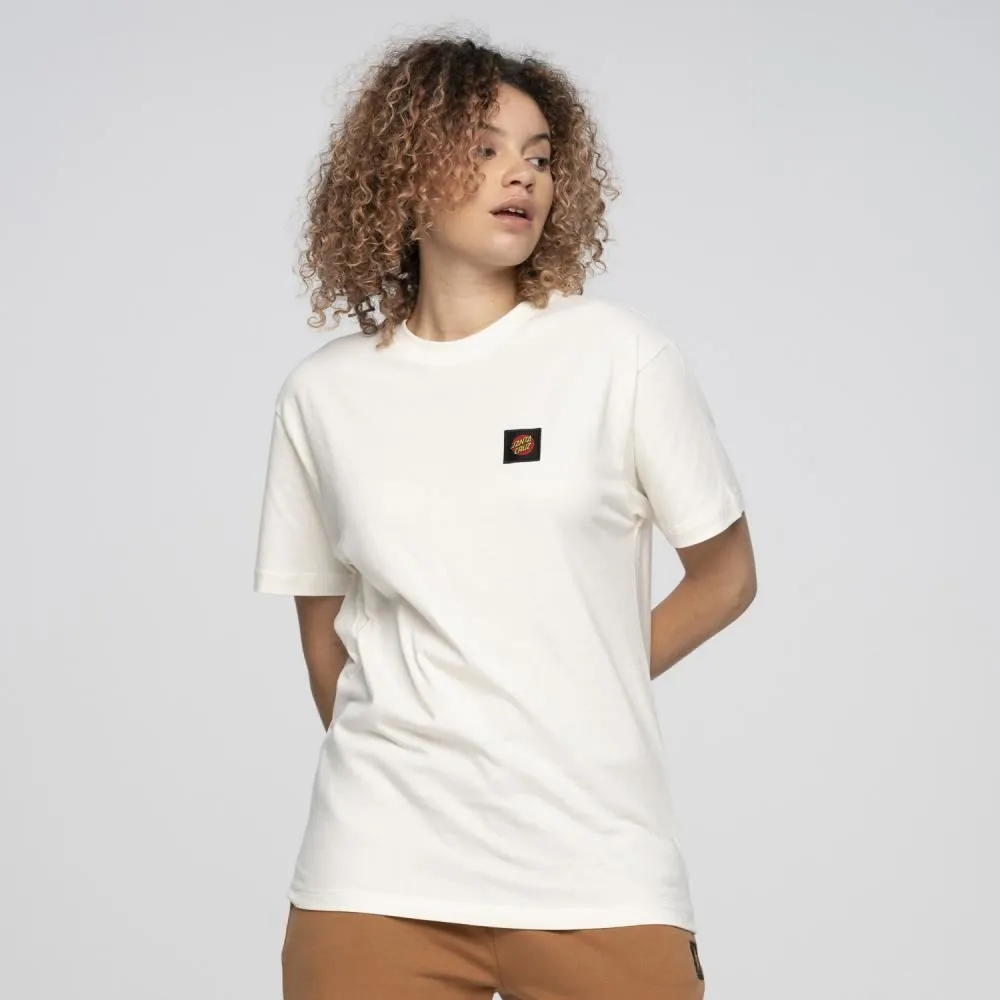 Santa Cruz T-Shirt Classic Label T-Shirt - Unbleached Cotton