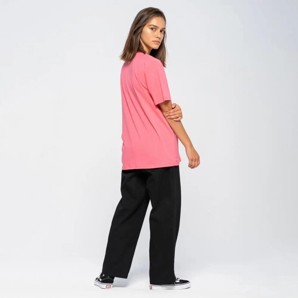 Santa Cruz Womens T-Shirt Hand In Colour T-Shirt - Pink Guava