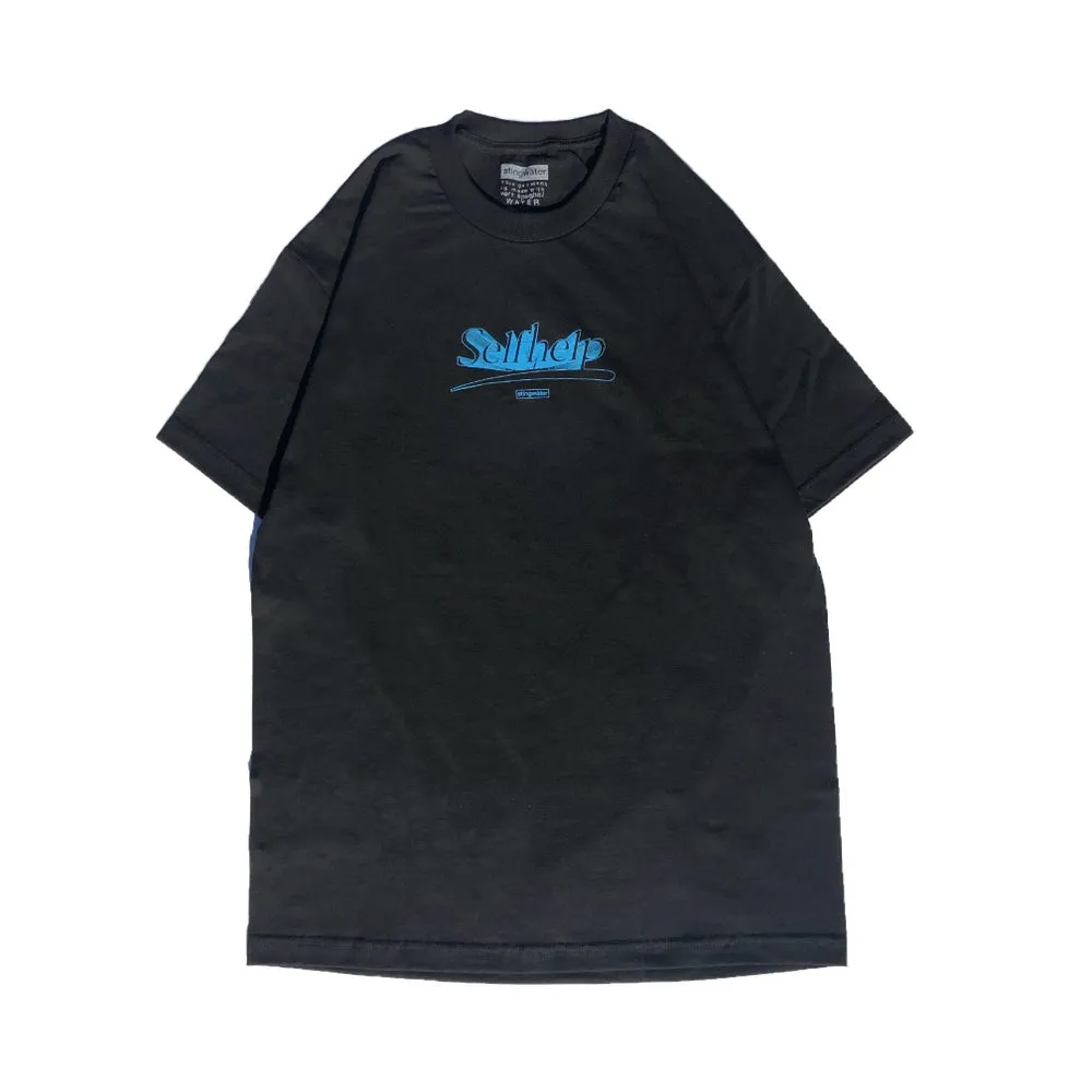 Self Help T Shirt Black