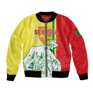 Senegal Independence Day Bomber Jacket - Un Peuple, Un But, Une Foi, 64th Anniversary LT01