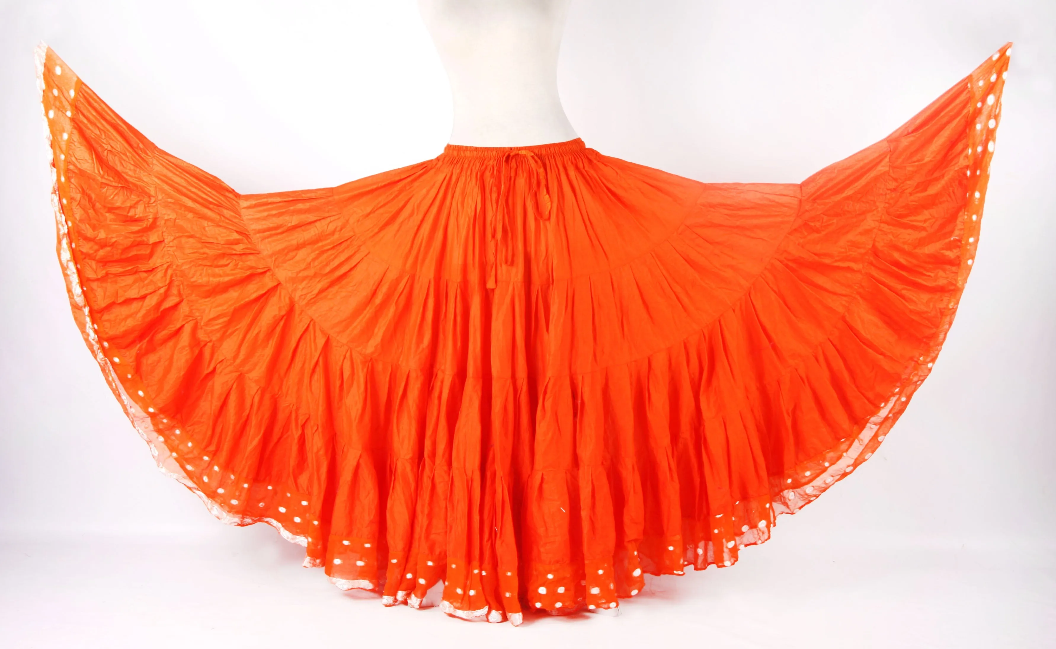 Senoritas skirt orange WLS