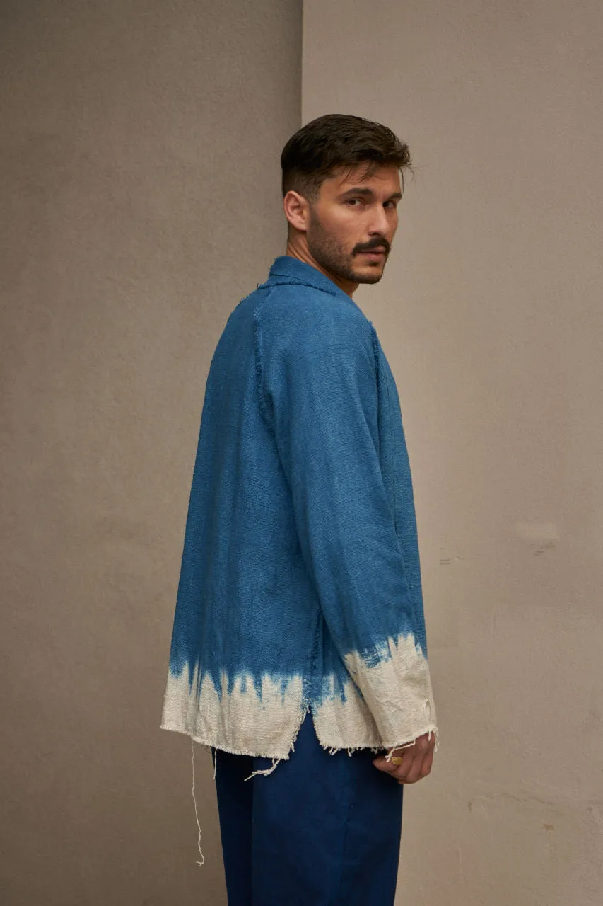 Seuvas Watagumo Kimono Natural Light Indigo