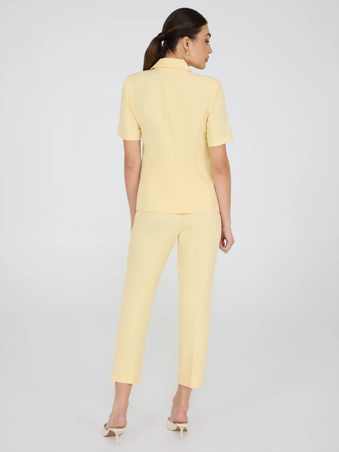 Short Sleeve Blazer