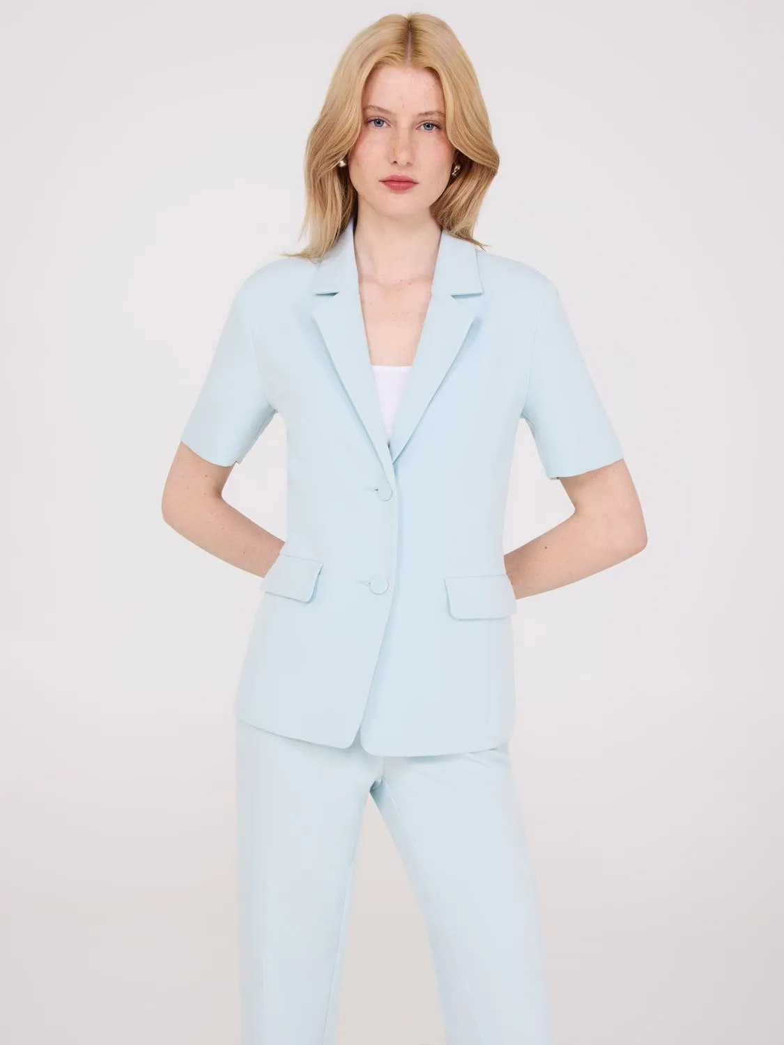 Short Sleeve Blazer