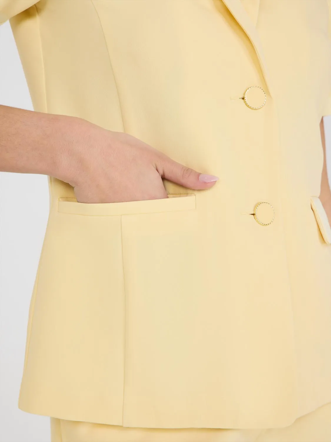Short Sleeve Blazer