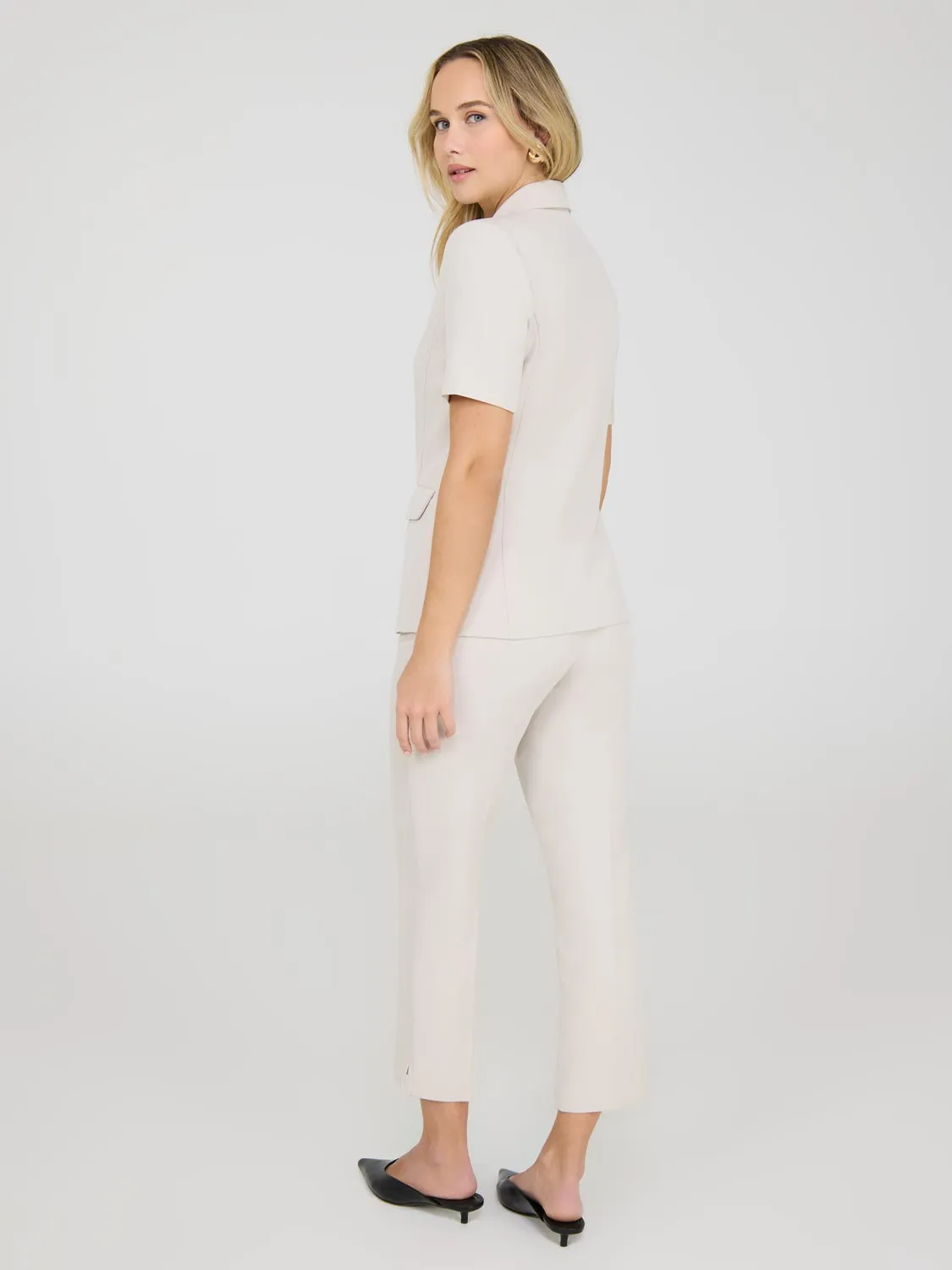 Short Sleeve Blazer