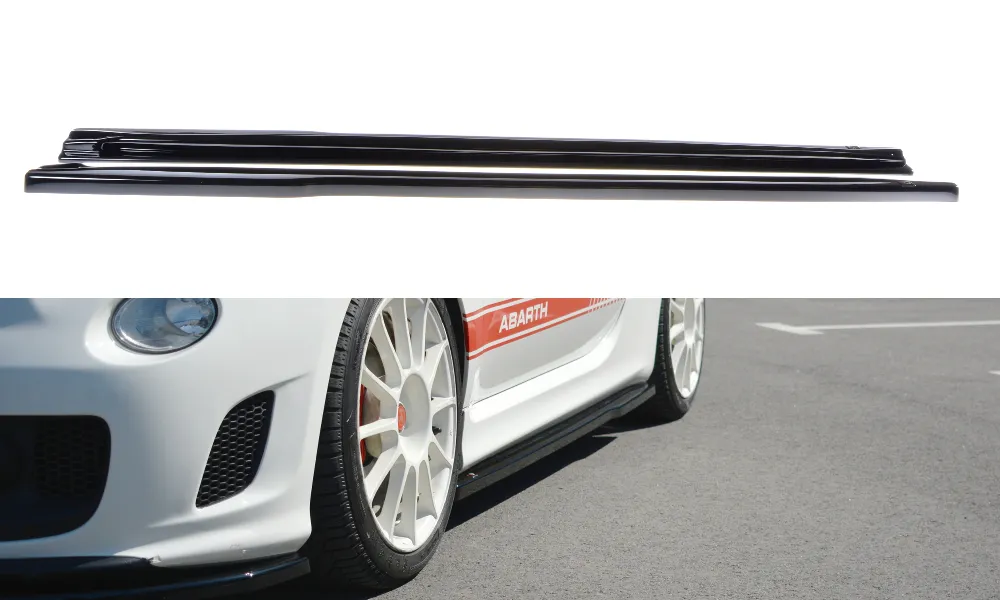 SIDE SKIRTS DIFFUSERS FIAT 500 ABARTH MK1