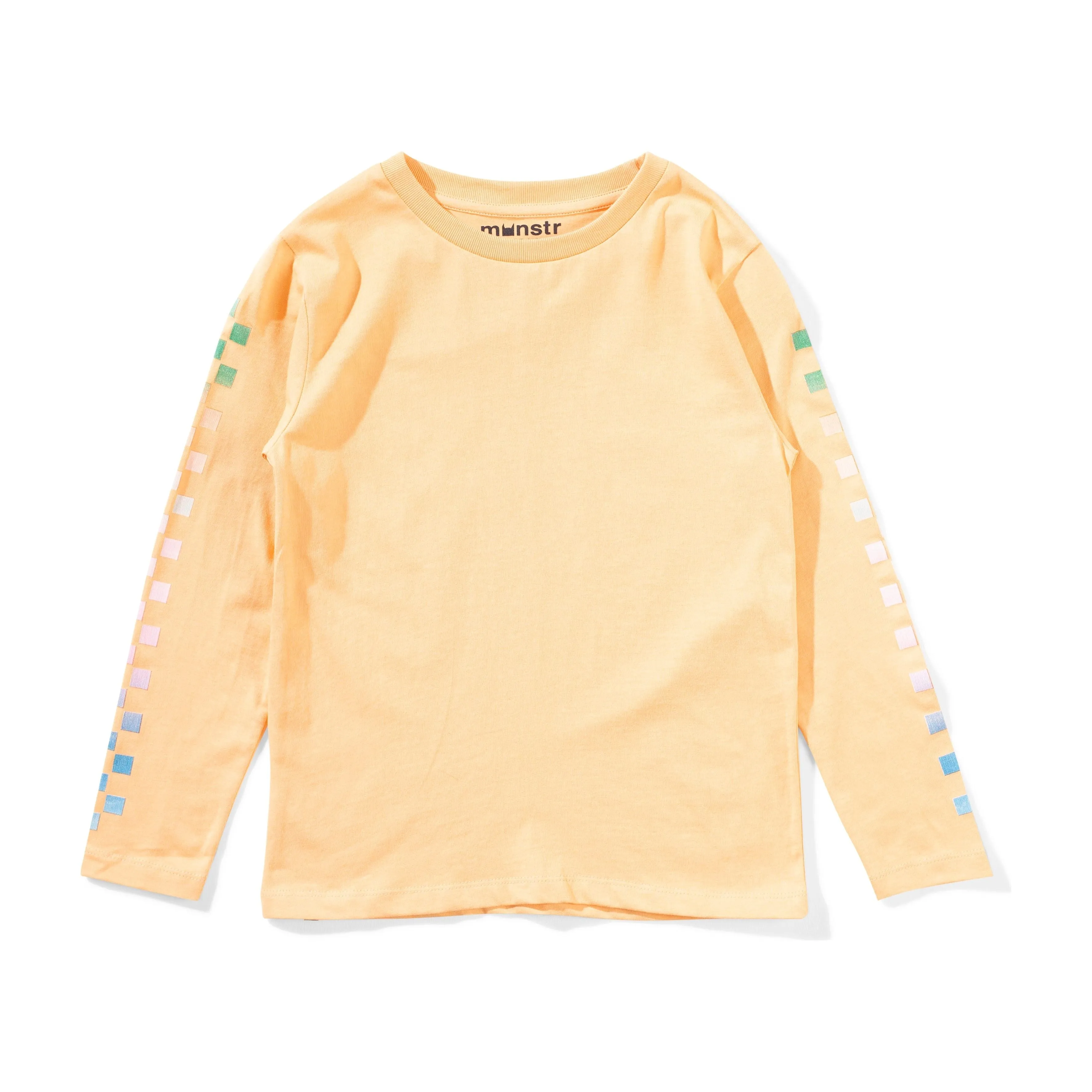 Sideflag Ls Tee - Peach