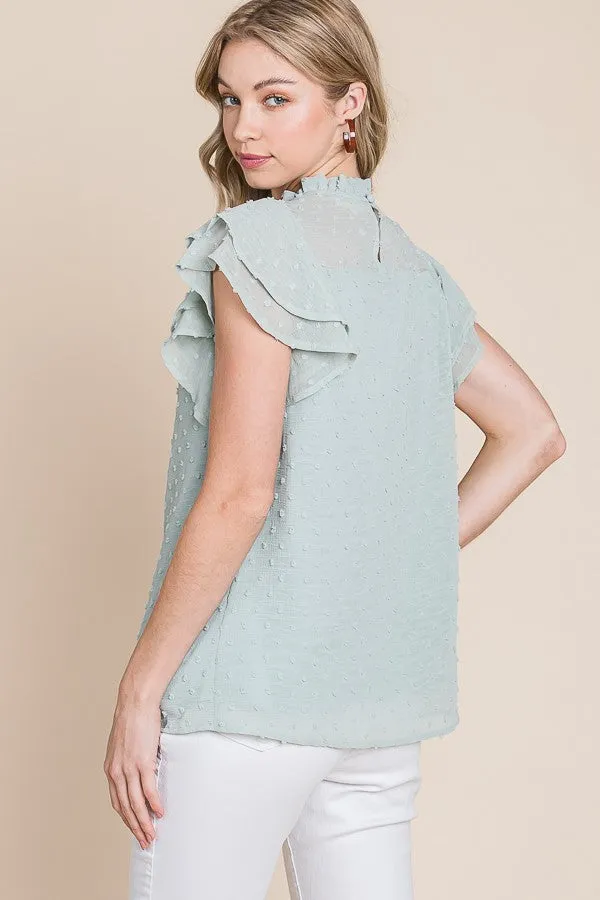 Simple Sage Blouse