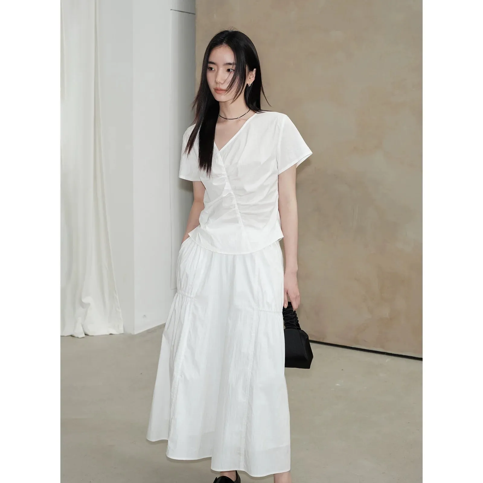 Sleeveless & Short-Sleeve Ensemble Set
