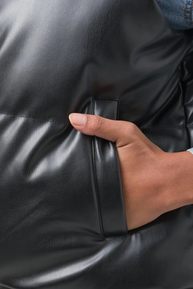 Sleeveless Jacket Black