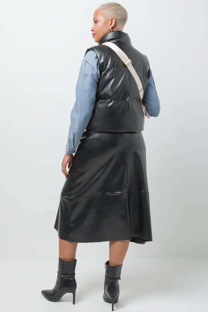Sleeveless Jacket Black