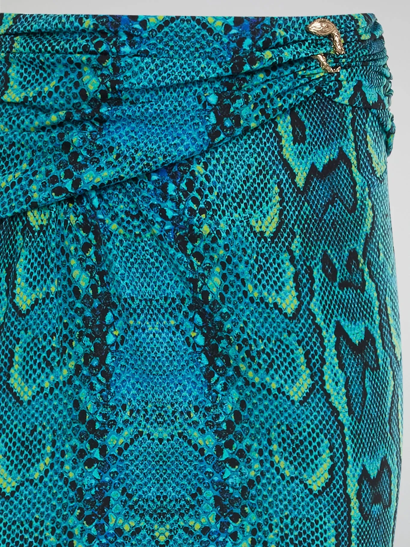 Snake Print Maxi Skirt