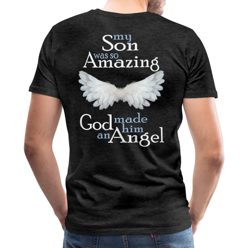 Son Amazing Angel Men's Premium T-Shirt (CK1480)