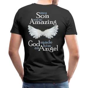 Son Amazing Angel Men's Premium T-Shirt (CK1480)