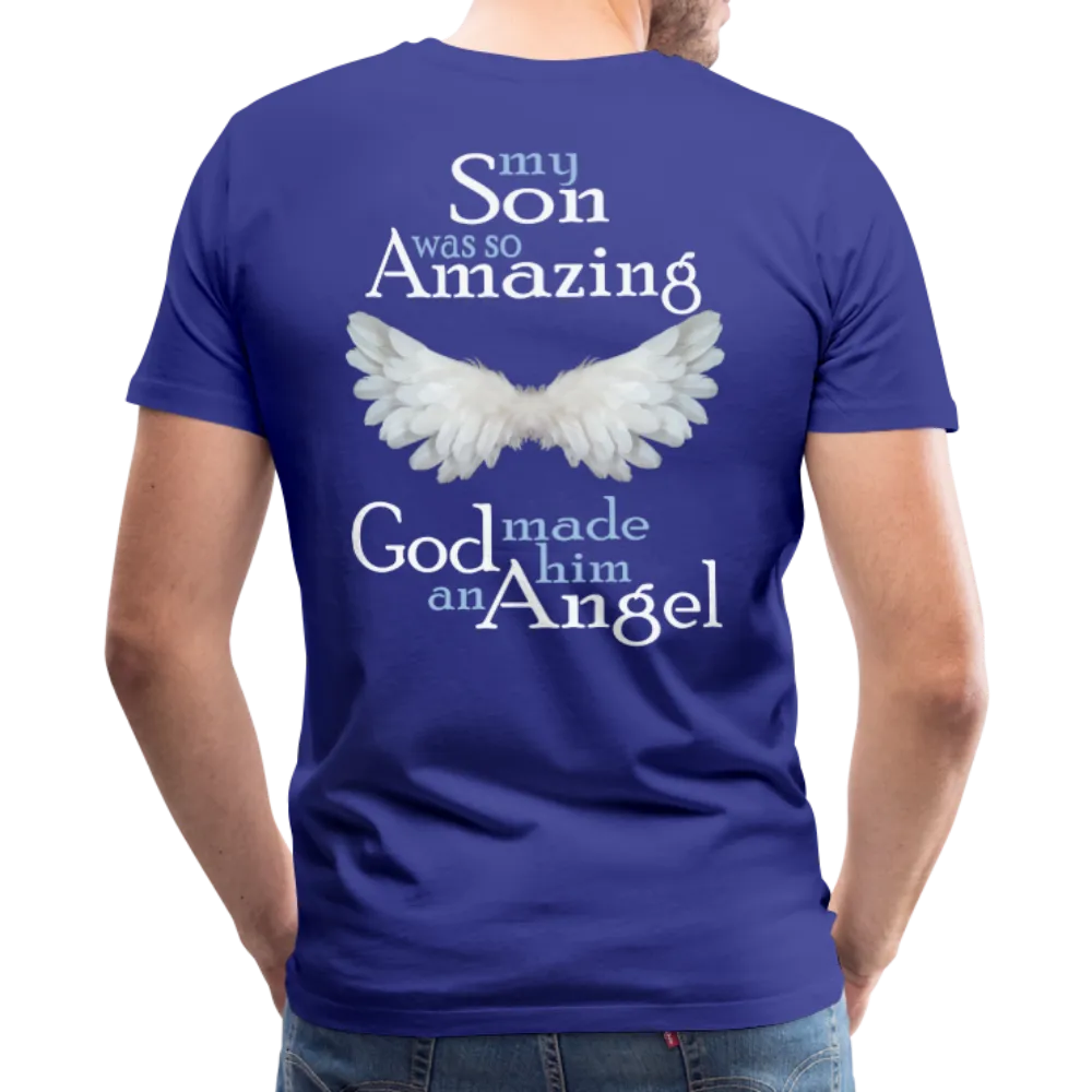 Son Amazing Angel Men's Premium T-Shirt (CK1480)