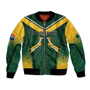 South Africa Rugby Bomber Jacket Bokke Champions LT7
