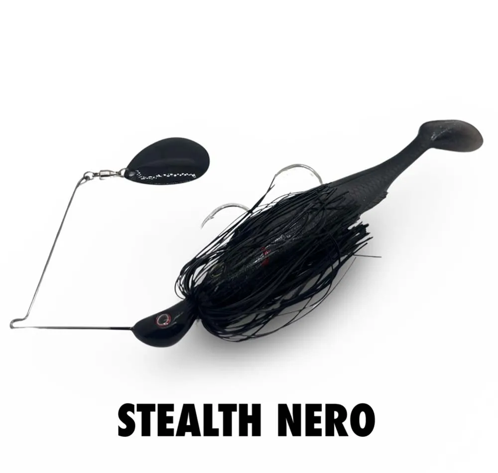 Spin Wright 1oz Beast Spinnerbait Irukandji 7"