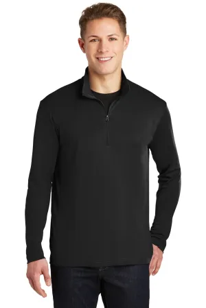 Sport-Tek PosiCharge Competitor 1/4-Zip Pullover. ST357 Black