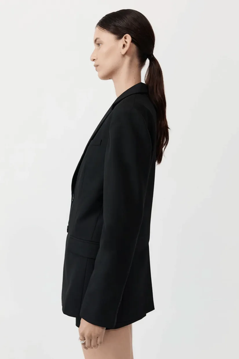St.Agni Carter Blazer - Black
