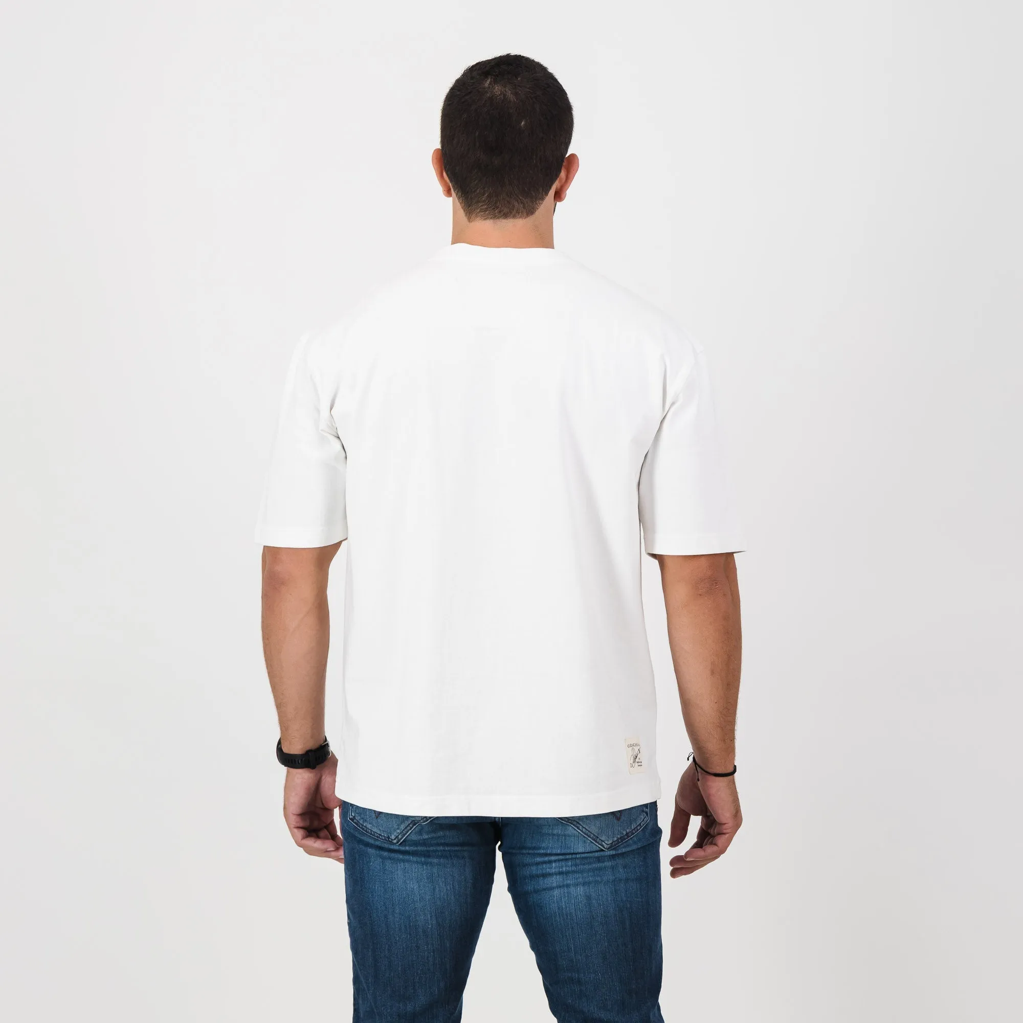 Stillknocks S-Knocks Boxy Crew Tee-White