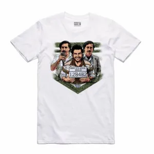 Streetwear on Demand TRIBUTE PABLO TEE WHITE