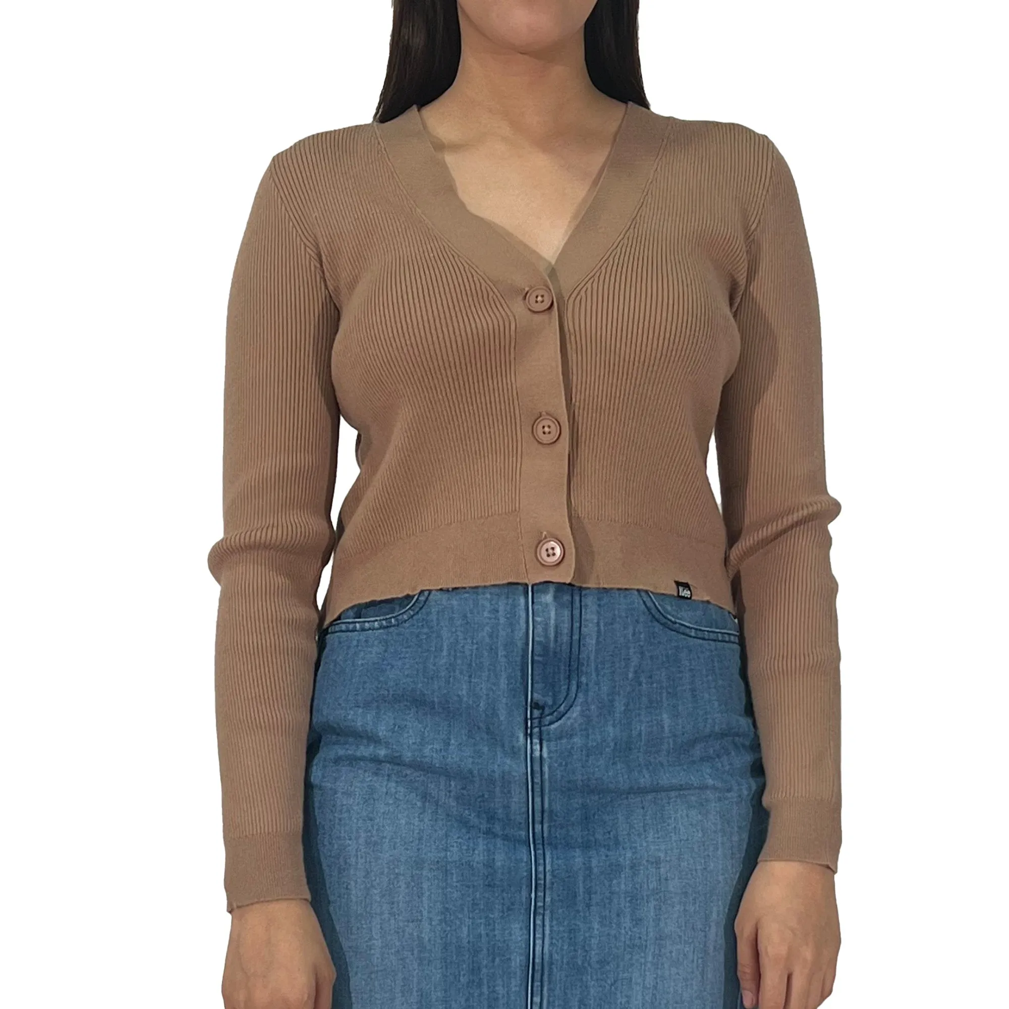 Stylistic Mr. Lee Ladies Basic Jacket Boxy Fit 175310 (Brown)