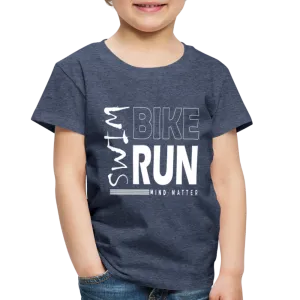 Swim-Bike-Run- Toddler Premium T-Shirt