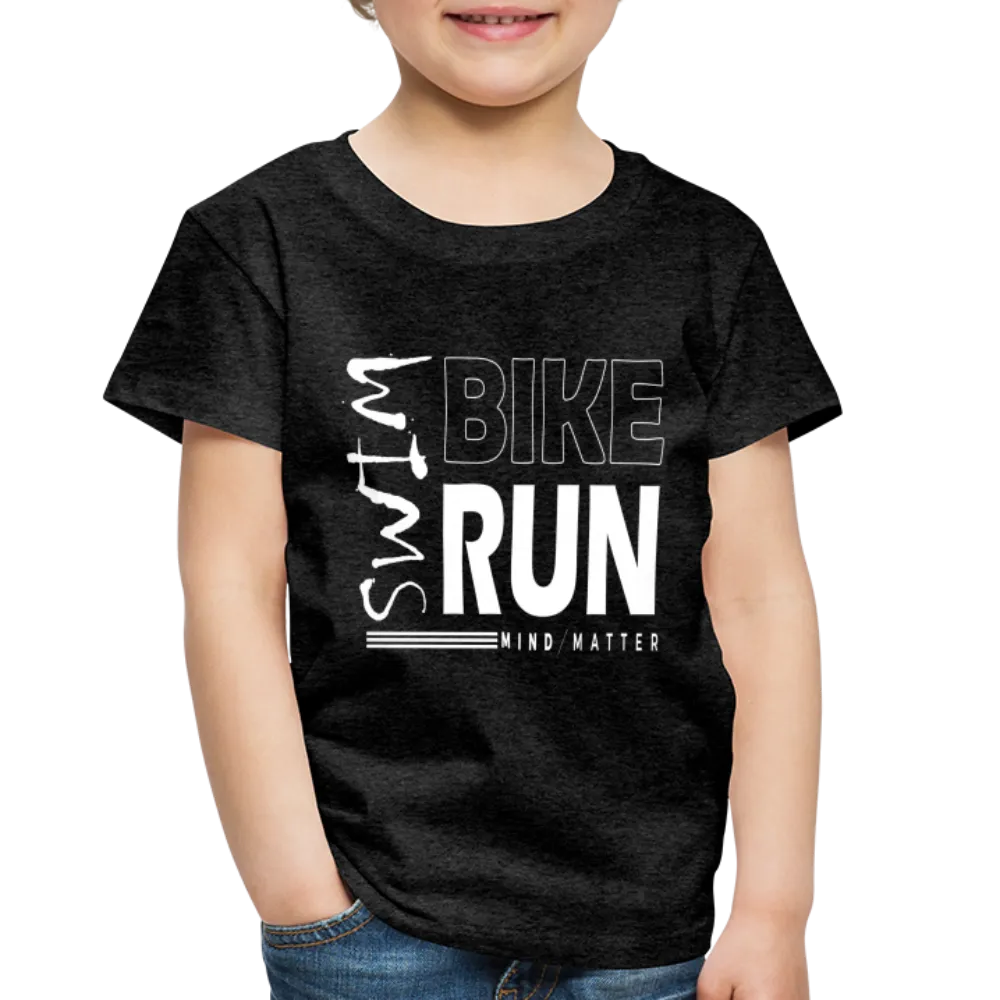Swim-Bike-Run- Toddler Premium T-Shirt