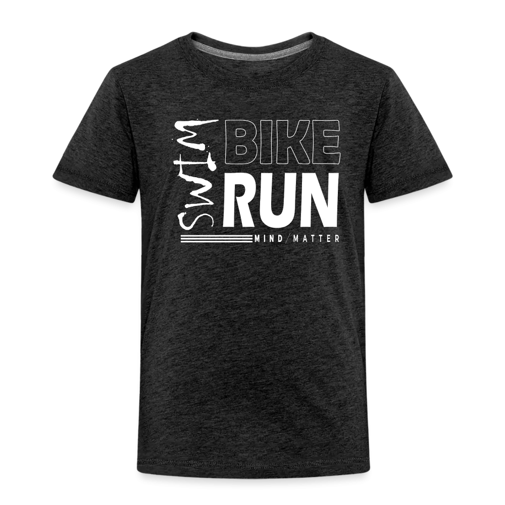Swim-Bike-Run- Toddler Premium T-Shirt